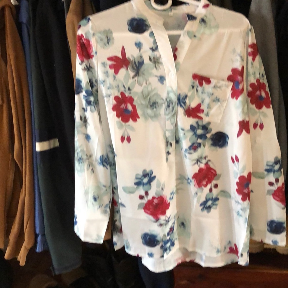 Pullover silky tunic xl MWOT